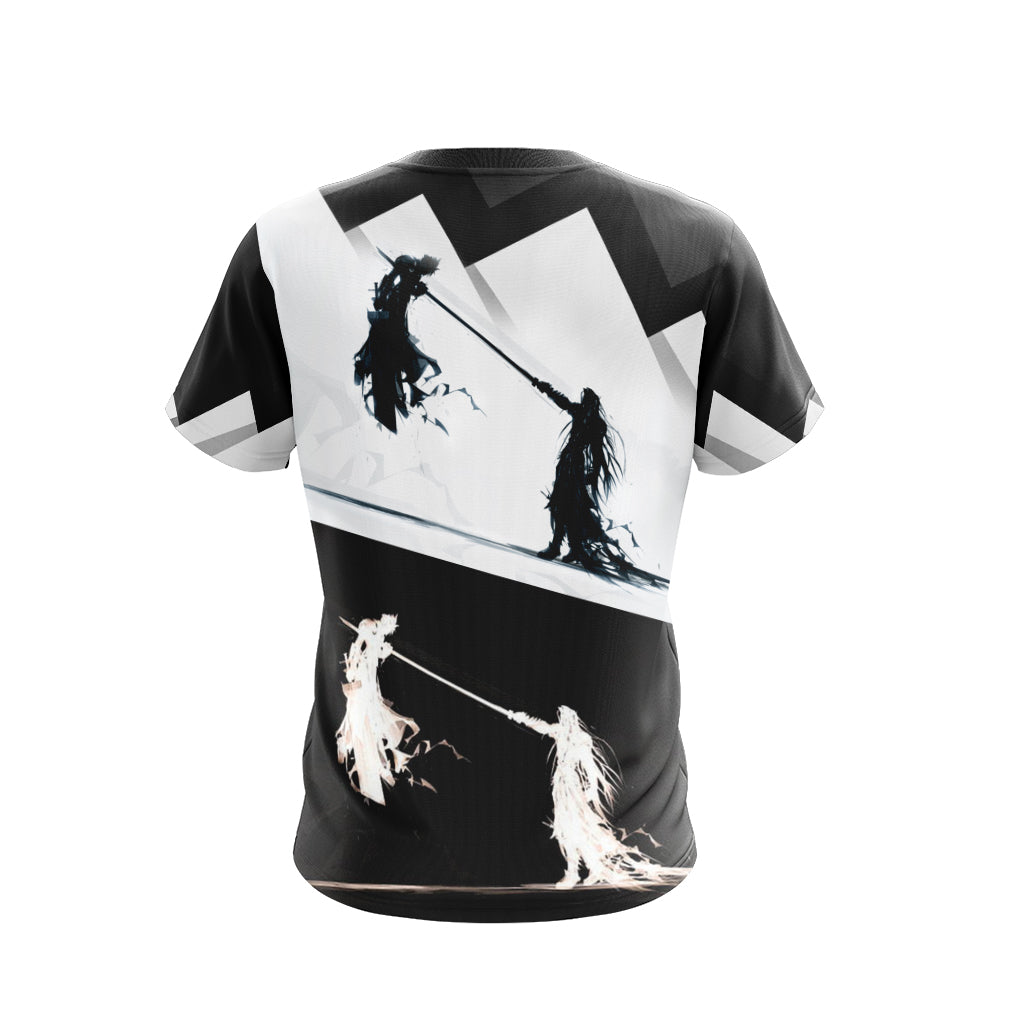 Final Fantasy 7 - Sephiroth v Cloud Unisex 3D T-shirt
