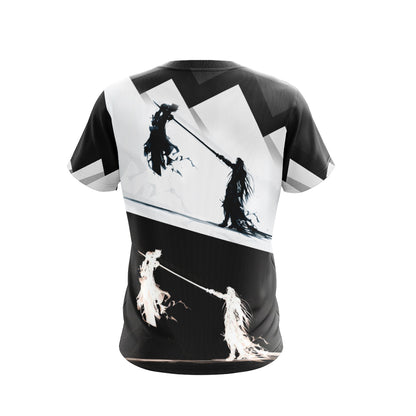 Final Fantasy 7 - Sephiroth v Cloud Unisex 3D T-shirt