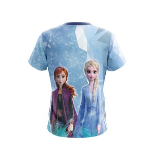 Frozen 2 - Elsa & Anna Version 2019 3D T-shirt