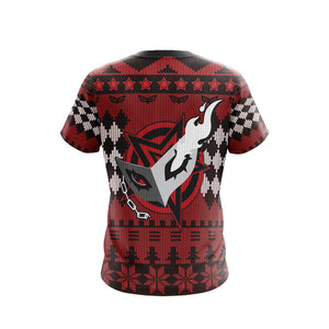 Persona 5 Christmas Style Unisex 3D T-shirt