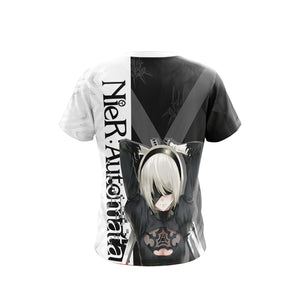 Nier Automata - 2B Unisex 3D T-shirt