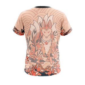 Nine Tail Fox Unisex 3D T-shirt