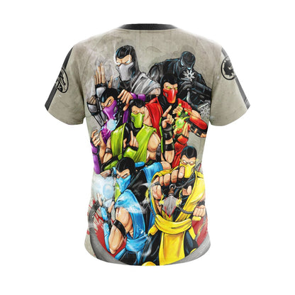 Mortal Kombat Ninja Unisex 3D T-shirt