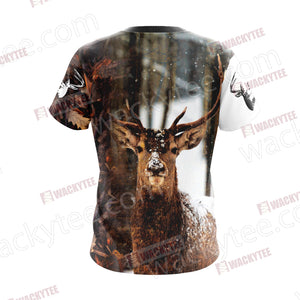 Hunting Passion - Deer  Unisex 3D T-shirt