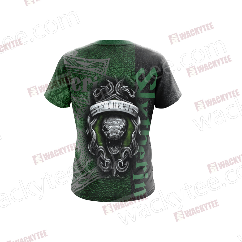 Harry Potter - Slytherin House Wacky Style New Unisex 3D T-shirt