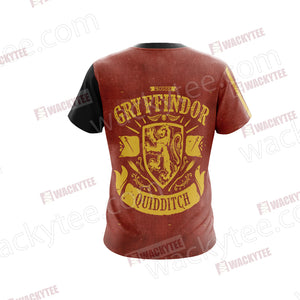 Harry Potter - Gryffindor House Quidditch Unisex 3D T-shirt