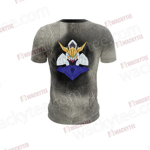 Mobile Suit Gundam Barbatos Unisex 3D T-shirt