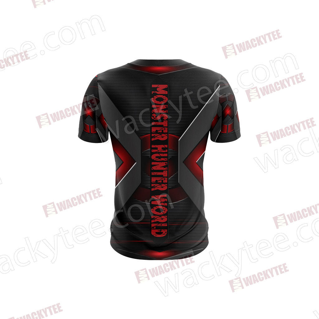 Monster Hunter World - Main Crest Unisex 3D T-shirt
