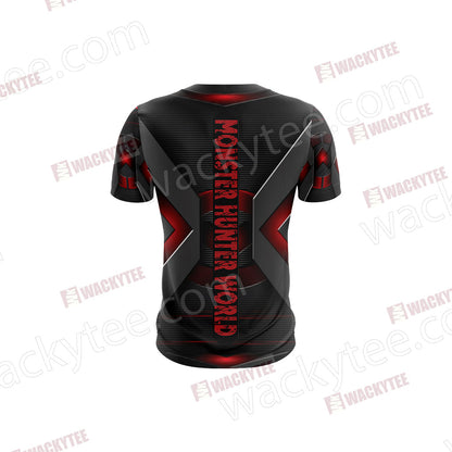 Monster Hunter World - Main Crest Unisex 3D T-shirt