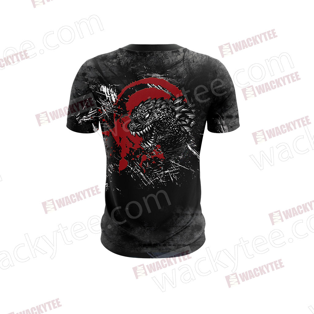 Godzilla King Of The Monsters New Version Unisex 3D T-shirt