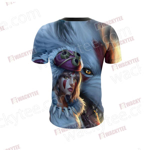 Princess Mononoke New Look Unisex 3D T-shirt