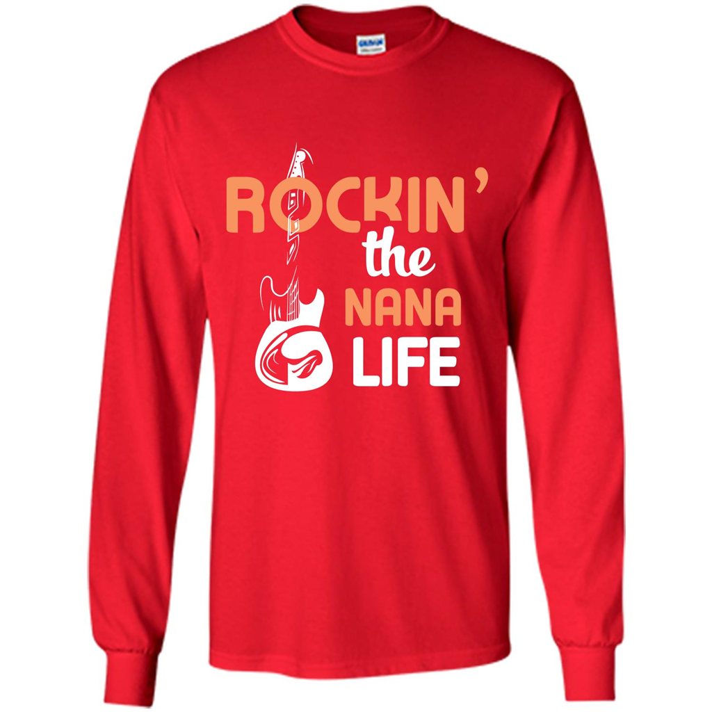 Nana T-shirt Rockin’ The Nana Life Red