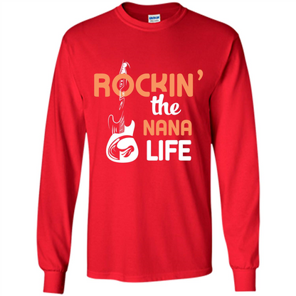 Nana T-shirt Rockin’ The Nana Life Red