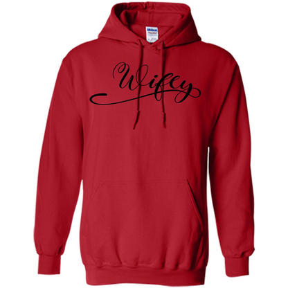 Family T-Shirt Wifey Red