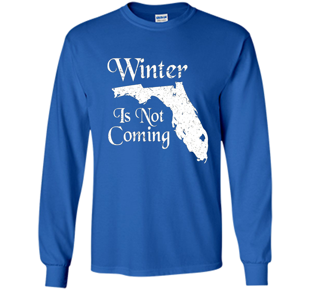 Florida T-shirt Winter Is Not Coming Royal