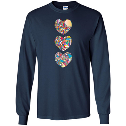 Hearts T-shirt Navy