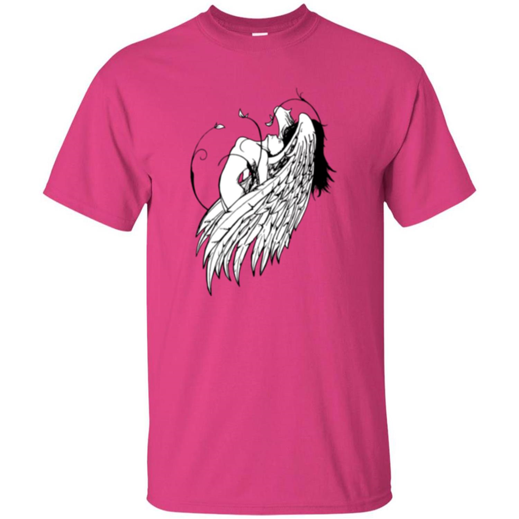 Angel T-shirt Angel Wings Heliconia