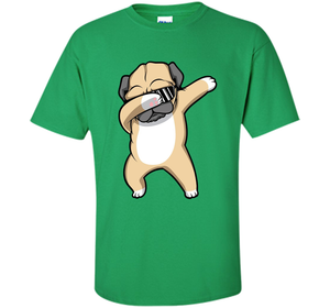 Dabbing Pug Shirt - Funny Cute Dog Dab Dance T-shirt