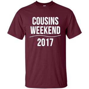 Family T-shirt Cousins Weekend 2017