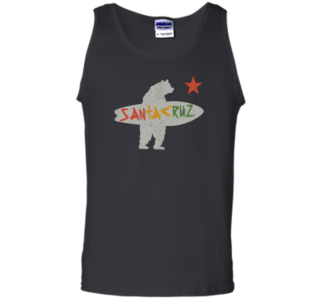 Santa Cruz Surf Bear Rockport Texas T-shirt Black