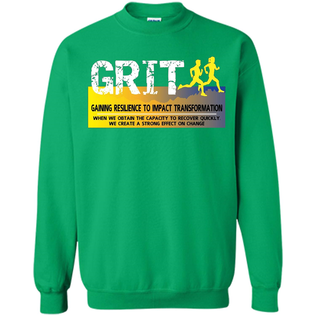 Gaining Resilience To Impact Transformation T-shirt Irish Green