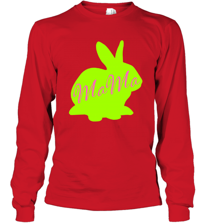 Rabbi Mama Rabit Shirt Long Sleeve T-Shirt Long Sleeve T-Shirt Red