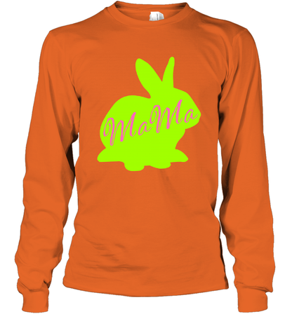 Rabbi Mama Rabit Shirt Long Sleeve T-Shirt Long Sleeve T-Shirt Orange