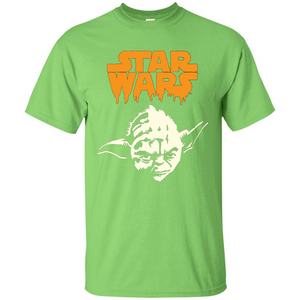 Movie T-shirt Yoda Dripping Ooze Logo T-Shirt