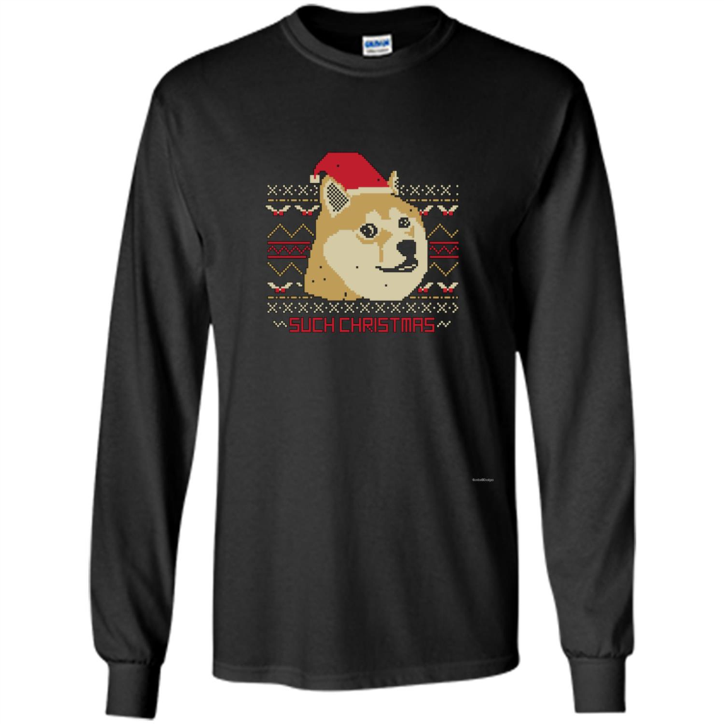 Funny Christmas Dog Lover T-shirt Such Christmas