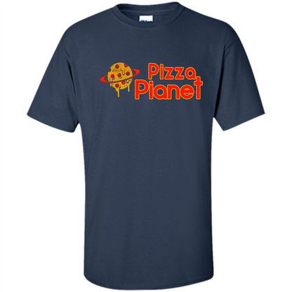 Pizza Lover T-shirt Pizza Pianet Navy