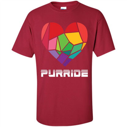 LGBTQ T-shirt Purride Cardinal