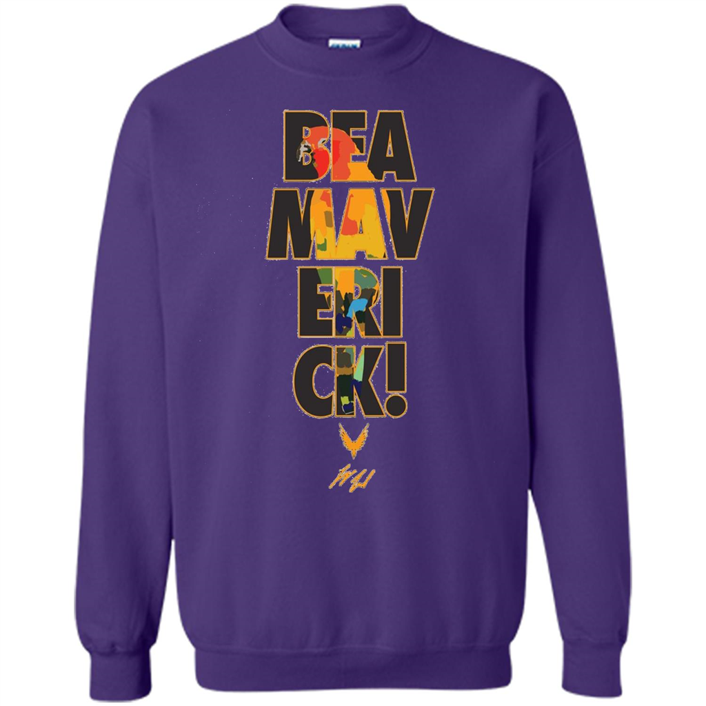 Be A Maverick T-shirt Purple