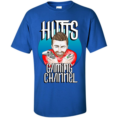 Gamer T-shirt Hutts Gaming Alternate Royal