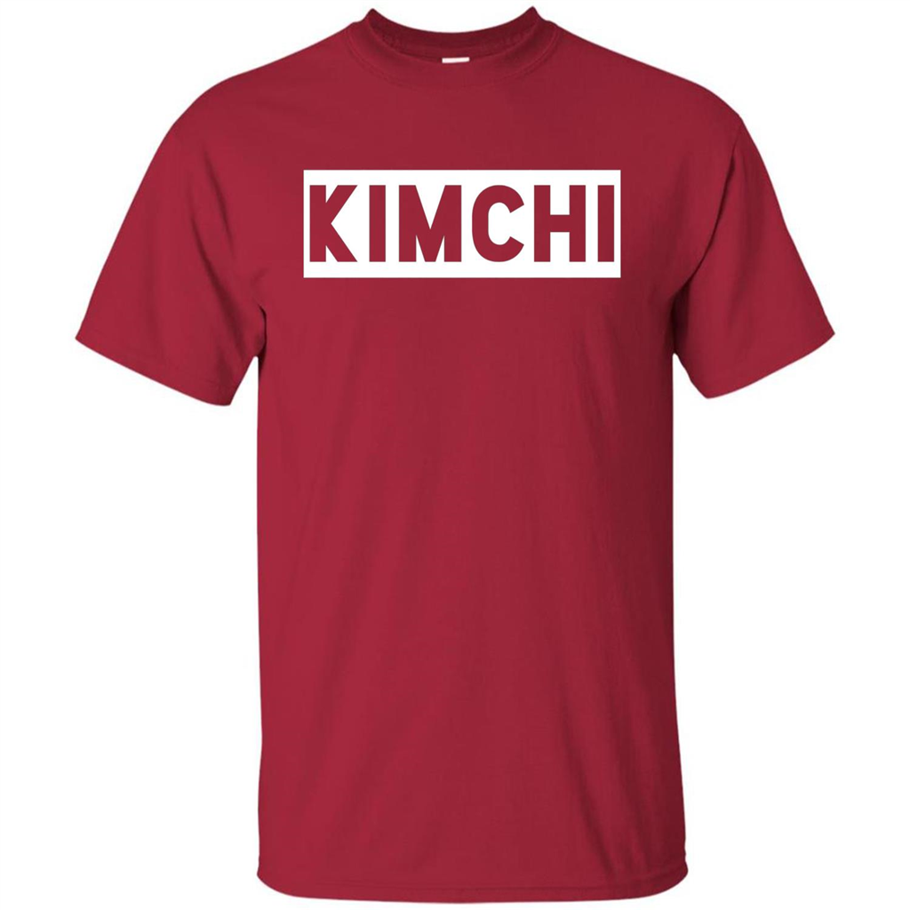 Kimchi T-shirt Korean Food Foodie T-shirt Cardinal
