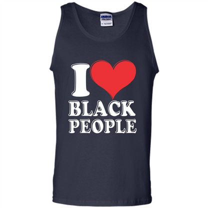 I love black People T-shirt Black is Beautiful Black Pride Navy
