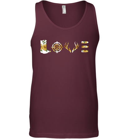 Hunting Girls Sunflower Shirt Tank Top Tank Top Maroon