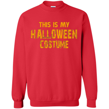 This Is My Halloween Costume T-shirt Red
