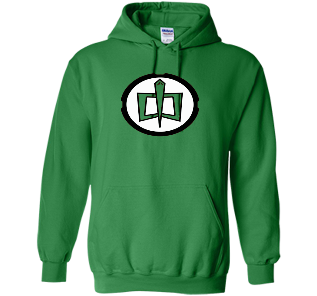 Mens 80s Greatest American Hero T-shirt Irish Green