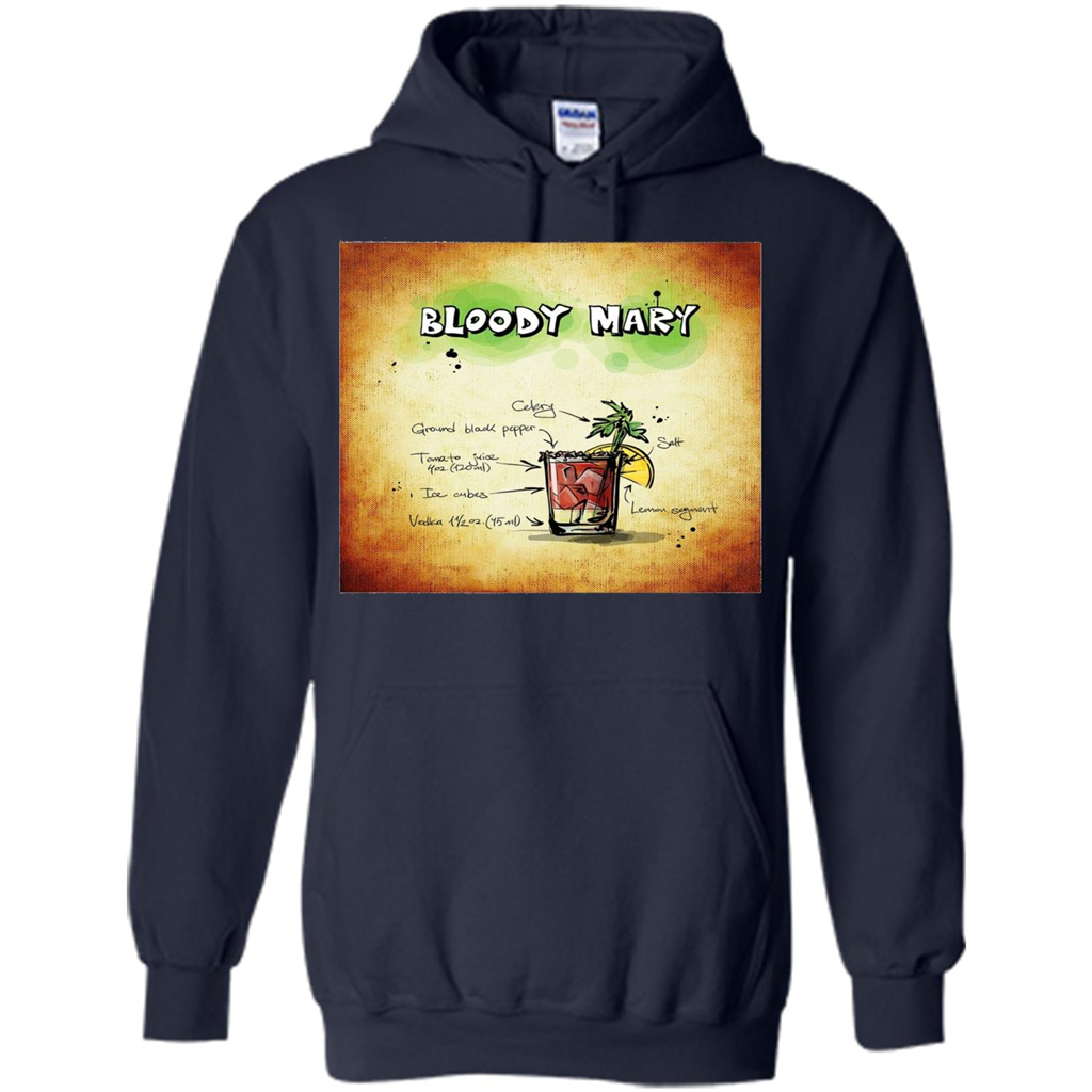 Bloody Mary Drink Recipe Alcohol Liquor Bartender T-shirt