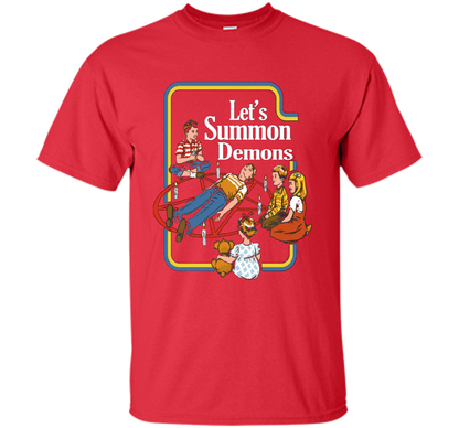 Let's Summon Demons T-Shirt Red