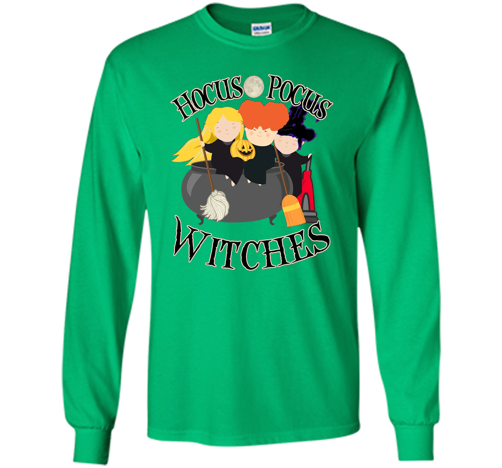 Hocus Pocus Witches Full Moon Cute Halloween October Shirt shirt Irish Green