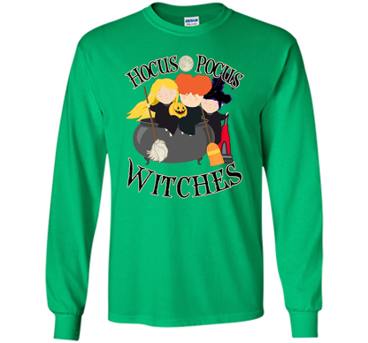 Hocus Pocus Witches Full Moon Cute Halloween October Shirt shirt Irish Green