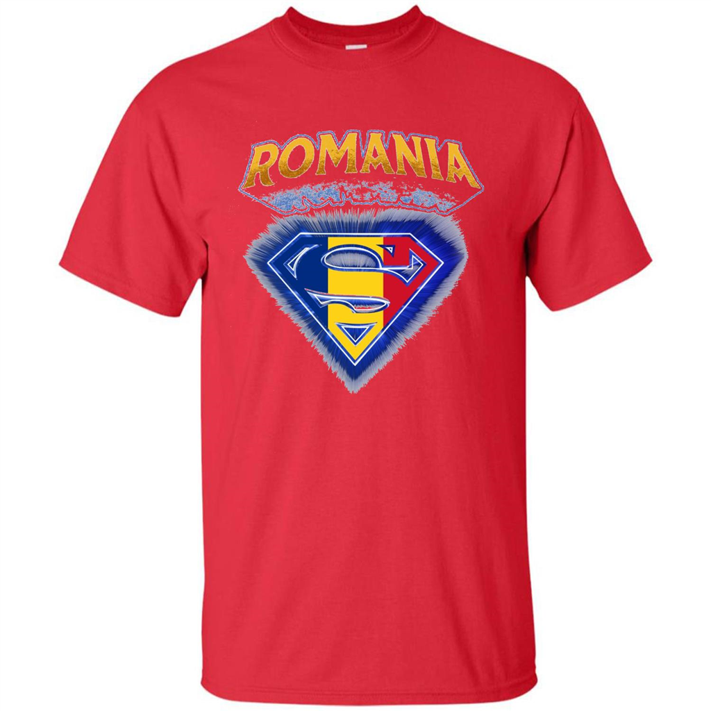 Power From Romania T-shirt Red
