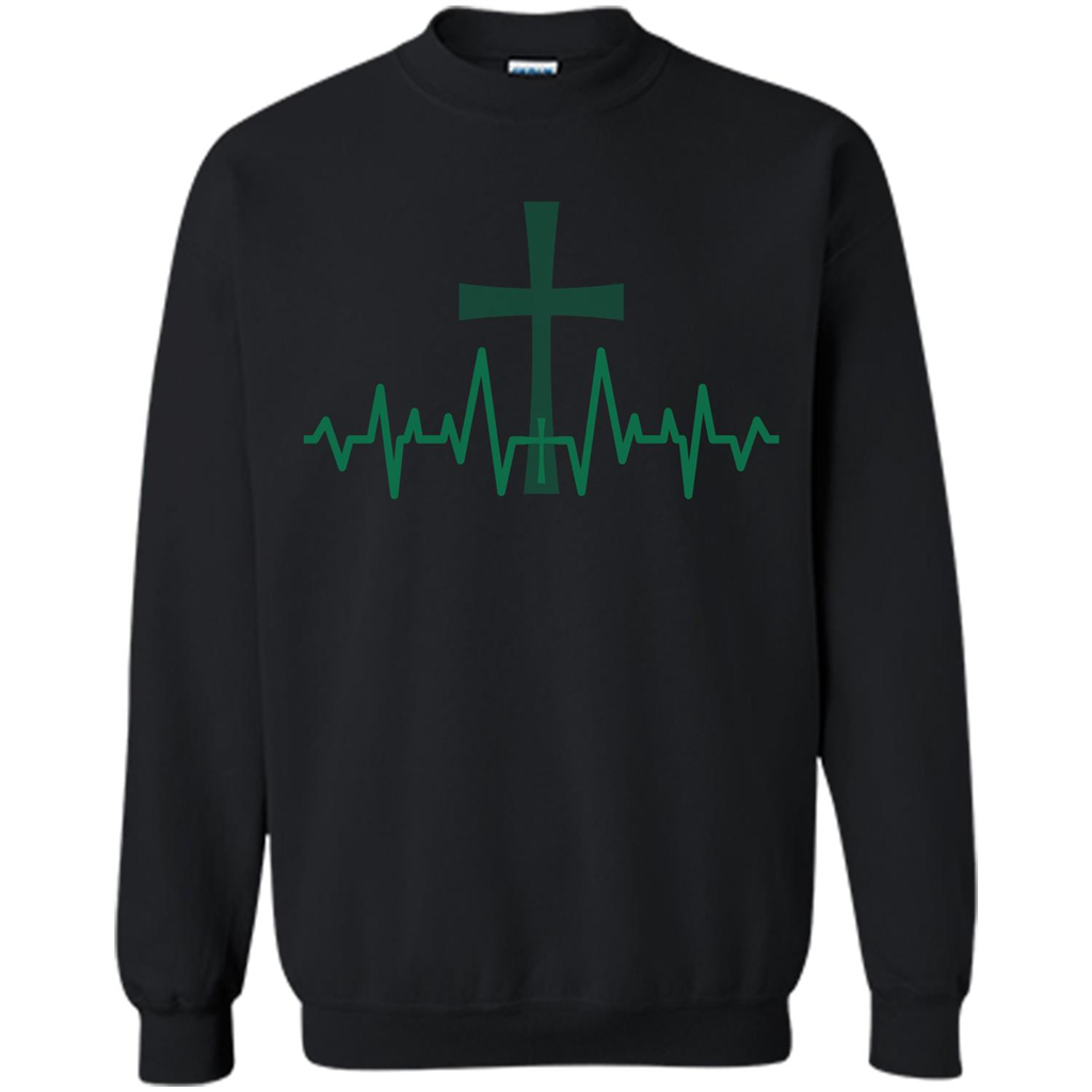 Christian ECG T-shirt Black
