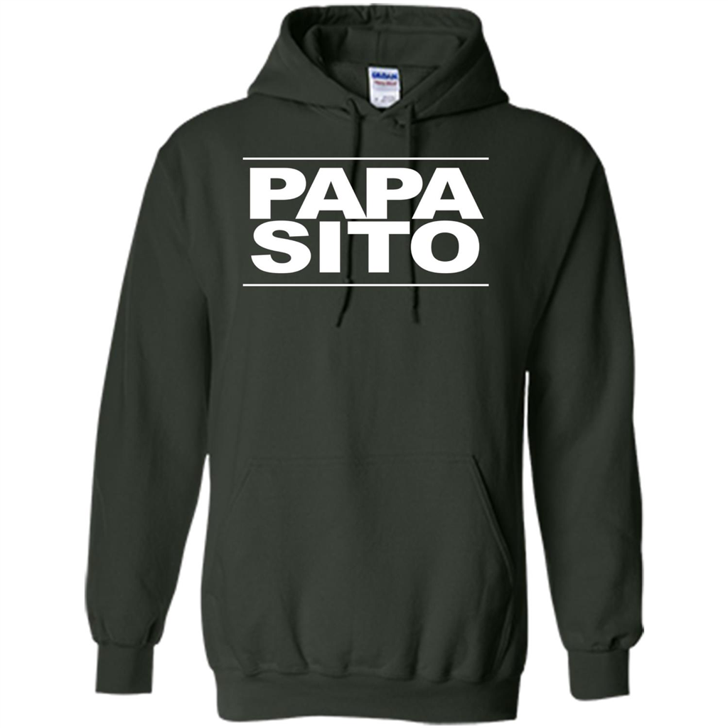 Fathers Day T-shirt Papa Sito Forest Green