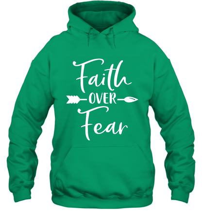 Faith Over Fear Shirt Hoodie Hoodie Irish