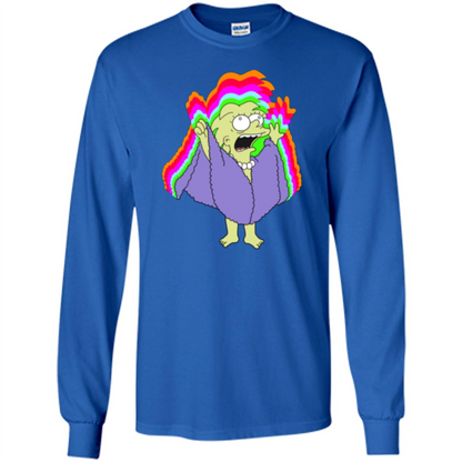 Lizard Queen T-shirt Royal