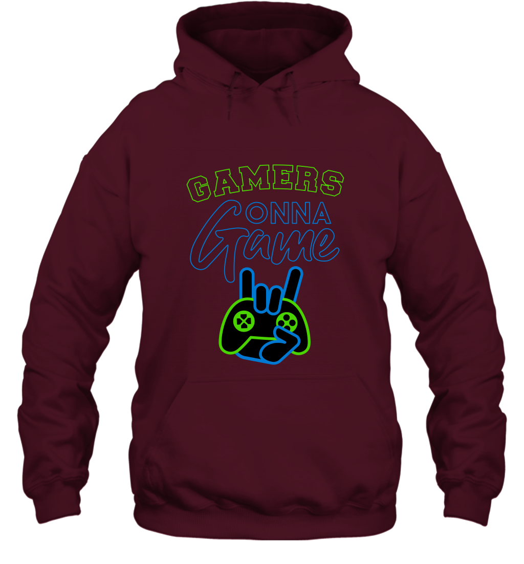 Gamer Gonna Game Gaming Shirt Hoodie Maroon