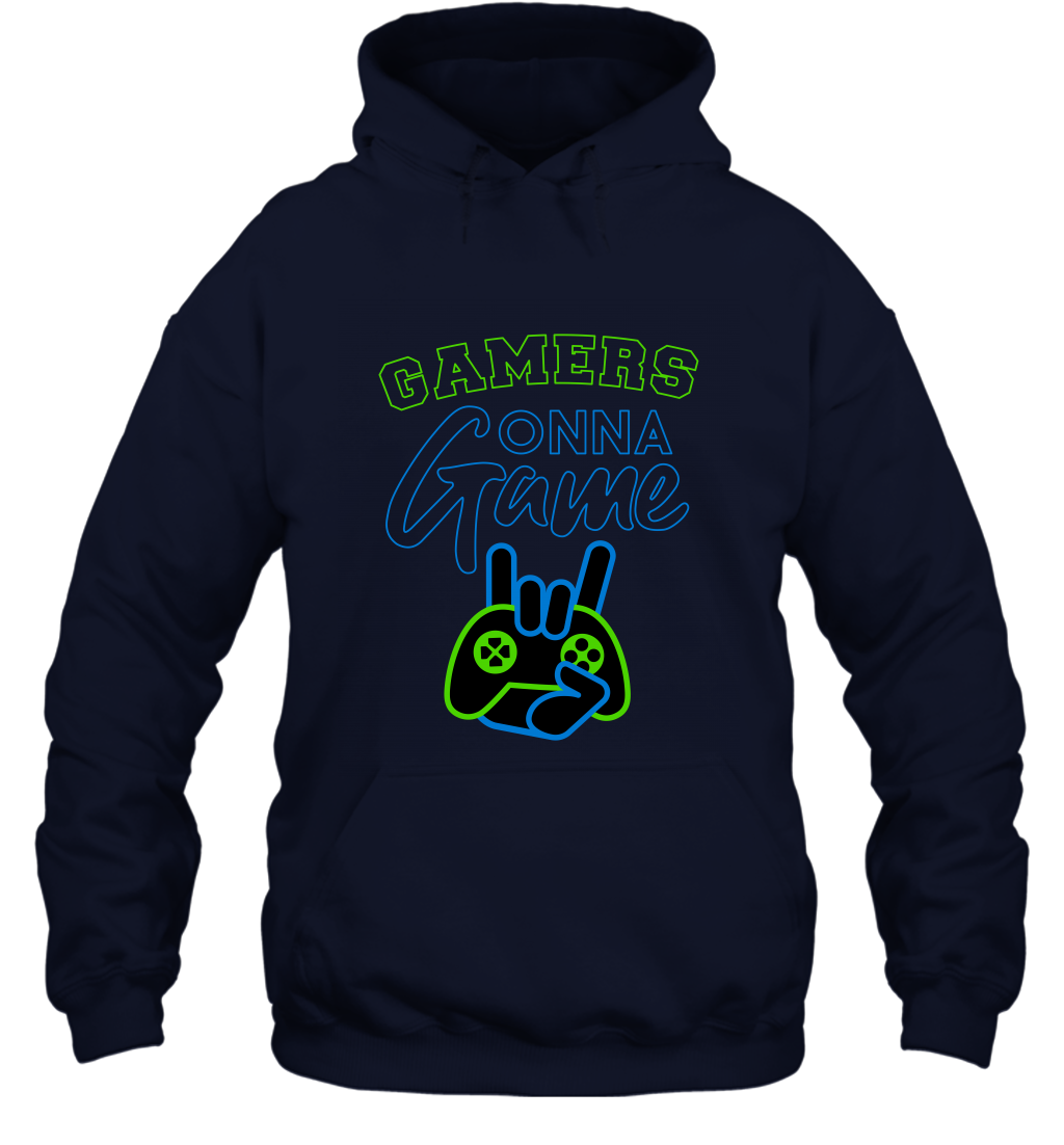 Gamer Gonna Game Gaming Shirt Hoodie Navy