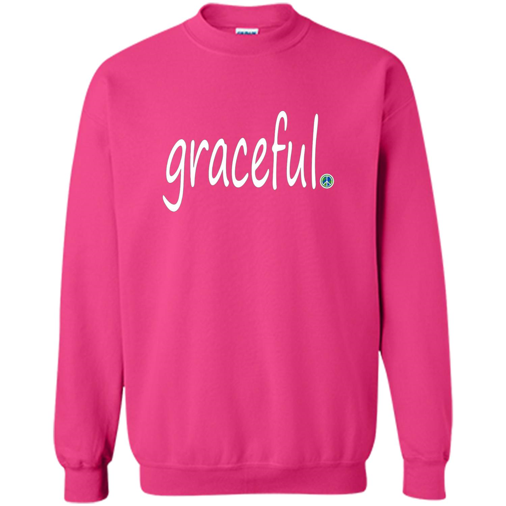 Graceful T-shirt World Peace Point Heliconia